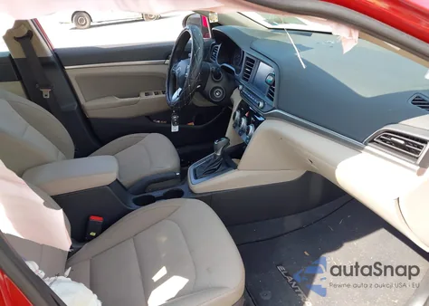 2019 Hyundai Elantra Sel z USA, uszkodzony, nr VIN KMHD84LF4KU806934